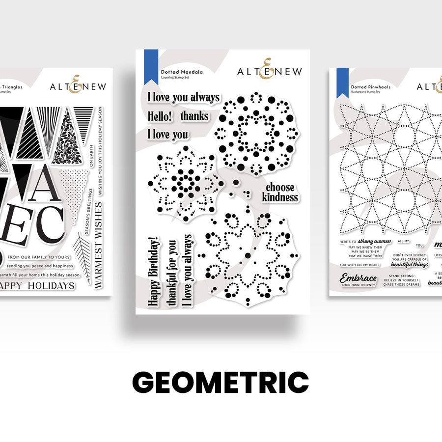 Geometric Shape Stamps