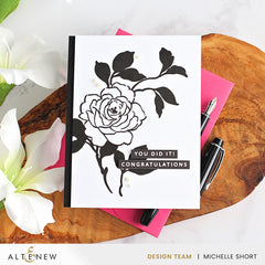 Stamp & Die & Betterpress Plates Bundle Enchanted Roses