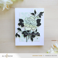 Stamp & Die & Betterpress Plates Bundle Enchanted Roses