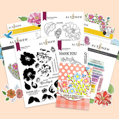 Bold & Beautiful Stamps, Dies, Stencils & More - Altenew