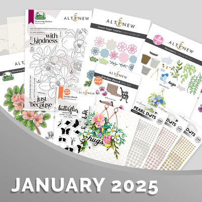 January 2025 Stamps, Dies, Stencils, Pearl Dots, & MORE - Altenew