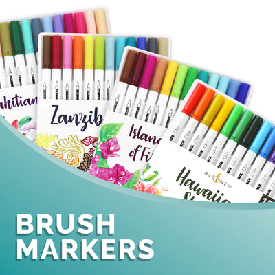 Watercolor Brush Markers