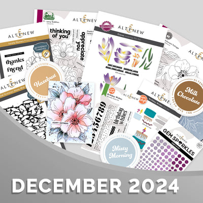 December 2024 Stamps, Dies, Press Plates, Storage Pockets & MORE - Altenew