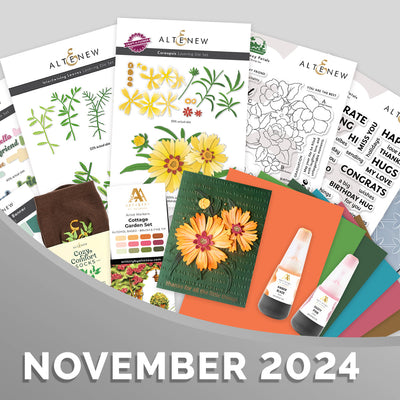 November 2024 Altenew Stamps, Dies, Embossing Folders, Alcohol Markers, & MORE