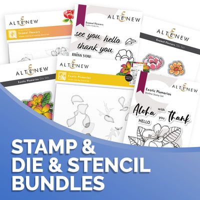 Stamp and Die and Stencil Bundles For Hassle-Free Crafting