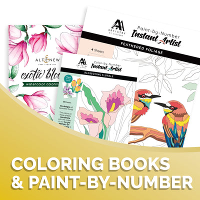 Coloring Books & Paint-by-Numbers