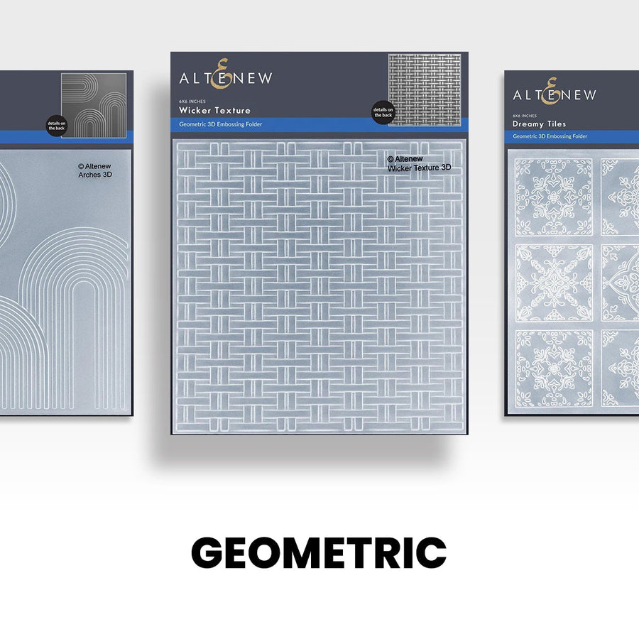 Wow-Inducing Geometric Embossing Folders