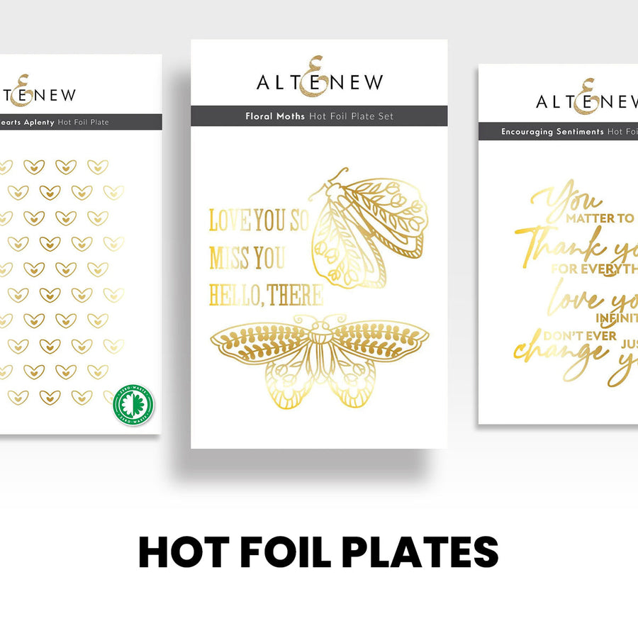 The Best Hot Foil Plate & Bundles for Crafting!