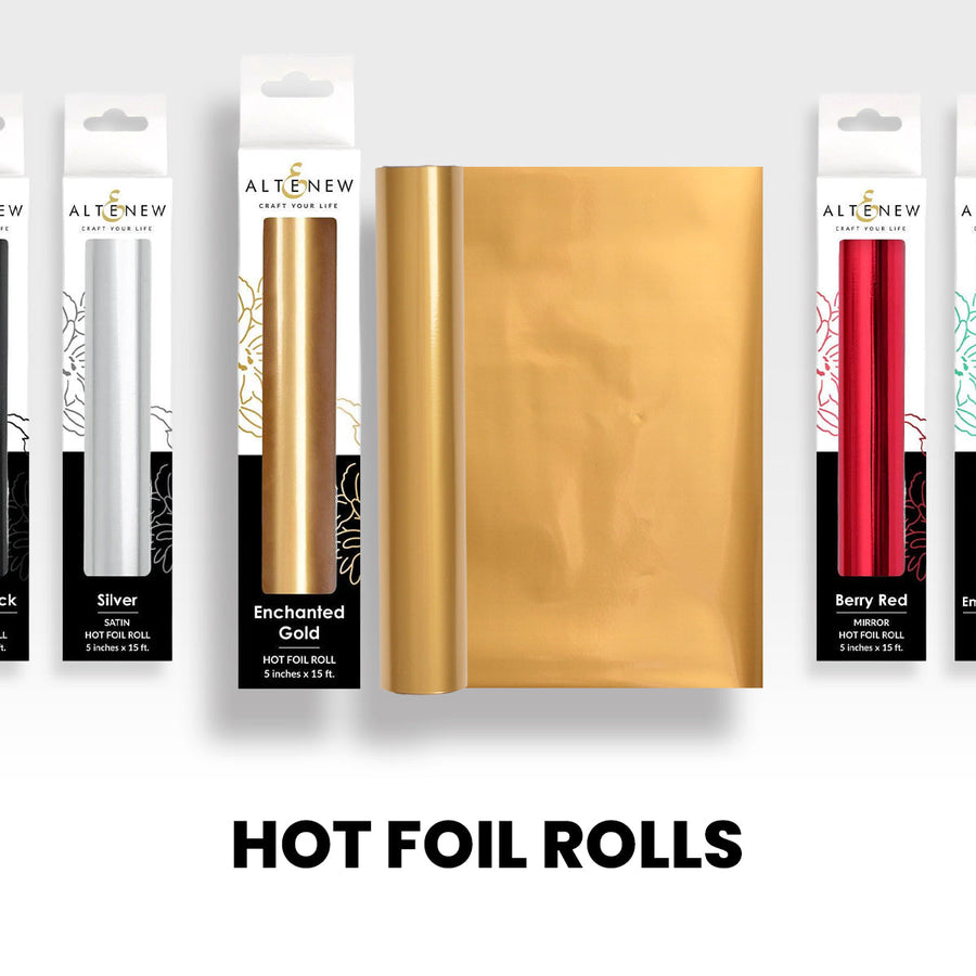Hot Foil Rolls for Cardmaking and Crafting