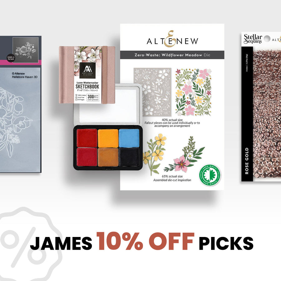 JAMES 10% OFF PICKS