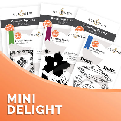 Cute & Sweet Mini Delight Stamp and Die Sets