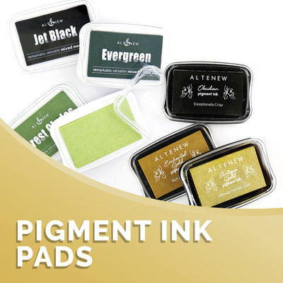 Rich, Smooth, and Round Pigment Ink Pads