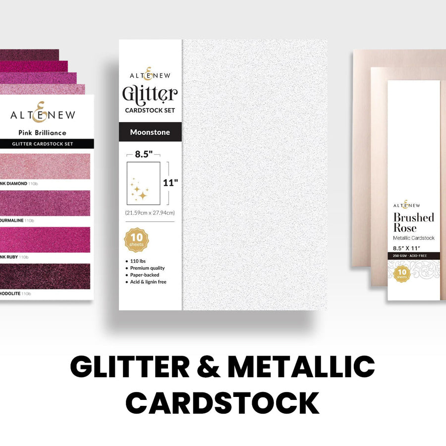 Glitter & Metallic Cardstock