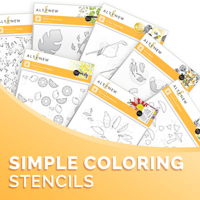 Game-Changing and Unique Coloring Stencils