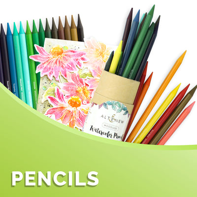 Vibrant, Brilliant, and Efficient Watercolor Pencils