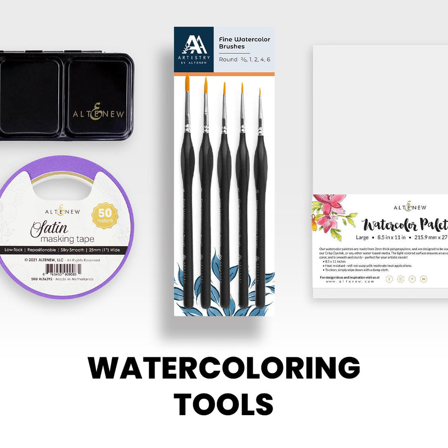 Watercoloring Tools for Crafters, Cardmakers, & Artists