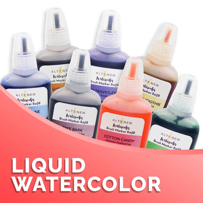 Bright and Bold Liquid Watercolors