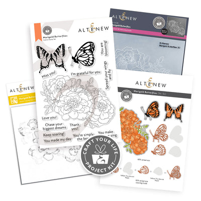 Craft Your Life Project Kit Craft Your Life Project Kit: Marigold Butterflies