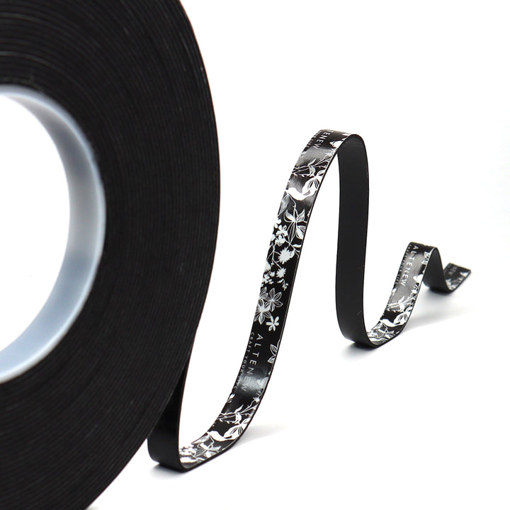 Adhesives Black Instant Dimension Foam Tape - 1/16'' x 1/2'' x 15