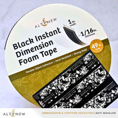 Adhesives Bundle Instant Dimension Foam Tape Bundle - Black (3 Sizes)