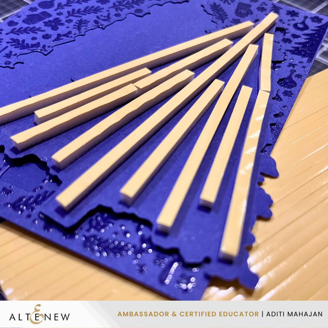Adhesives Foam Adhesive Strips - 1/8" x 7.0" x 1/8"
