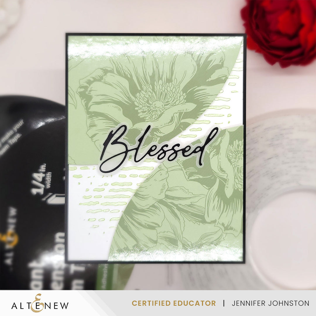 Adhesives Instant Dimension Foam Tape - 1/16'' x 1/4'' x 15m