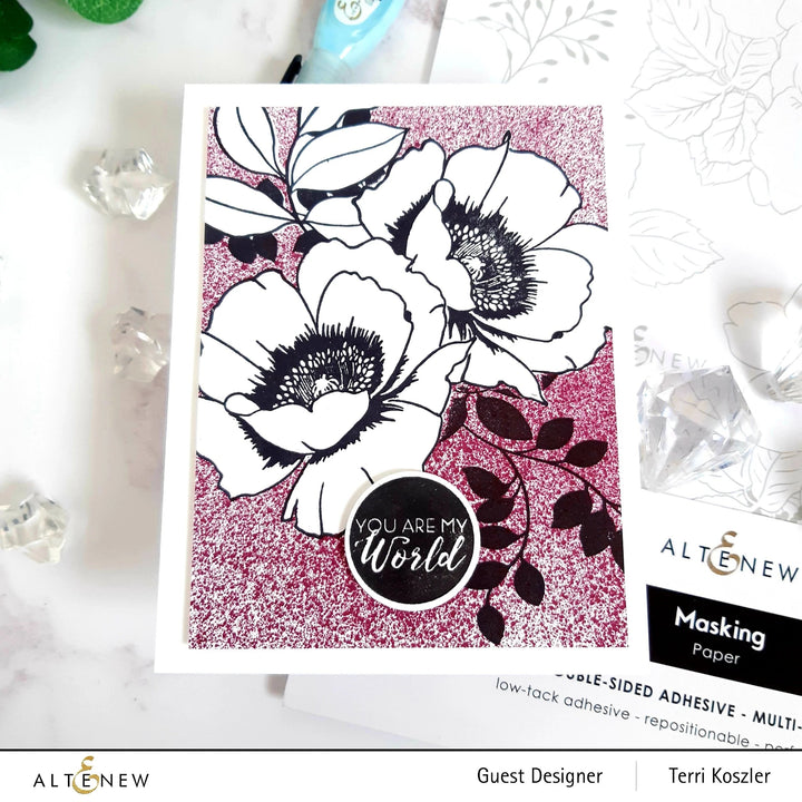 Adhesives Masking Paper (10 sheet/set)