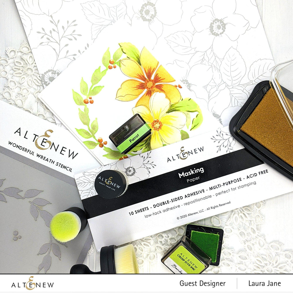 Adhesives Masking Paper (10 sheet/set)