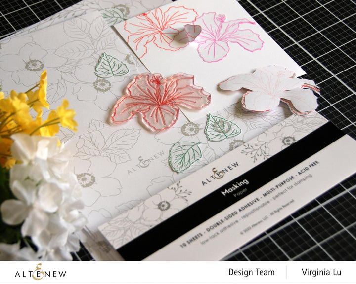 Adhesives Masking Paper (10 sheet/set)