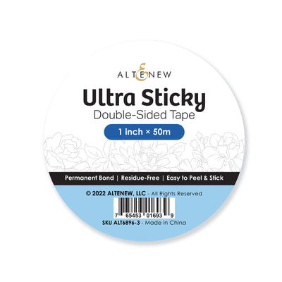 Adhesives Ultra Sticky Double Sided Tape (1 inch × 50m)