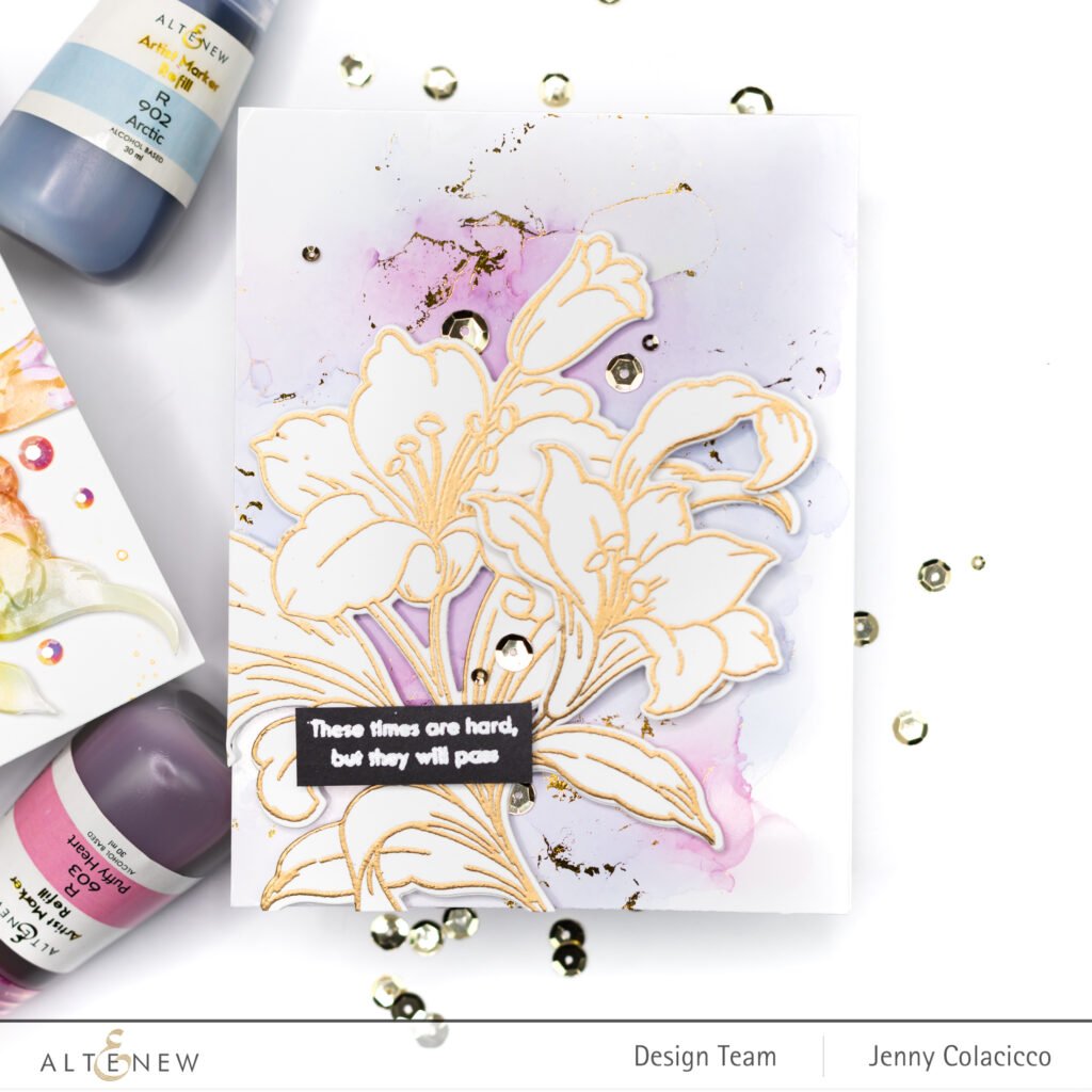 Alcohol Ink Arctic Alcohol Ink (Previous Color w/ Purple Hue)