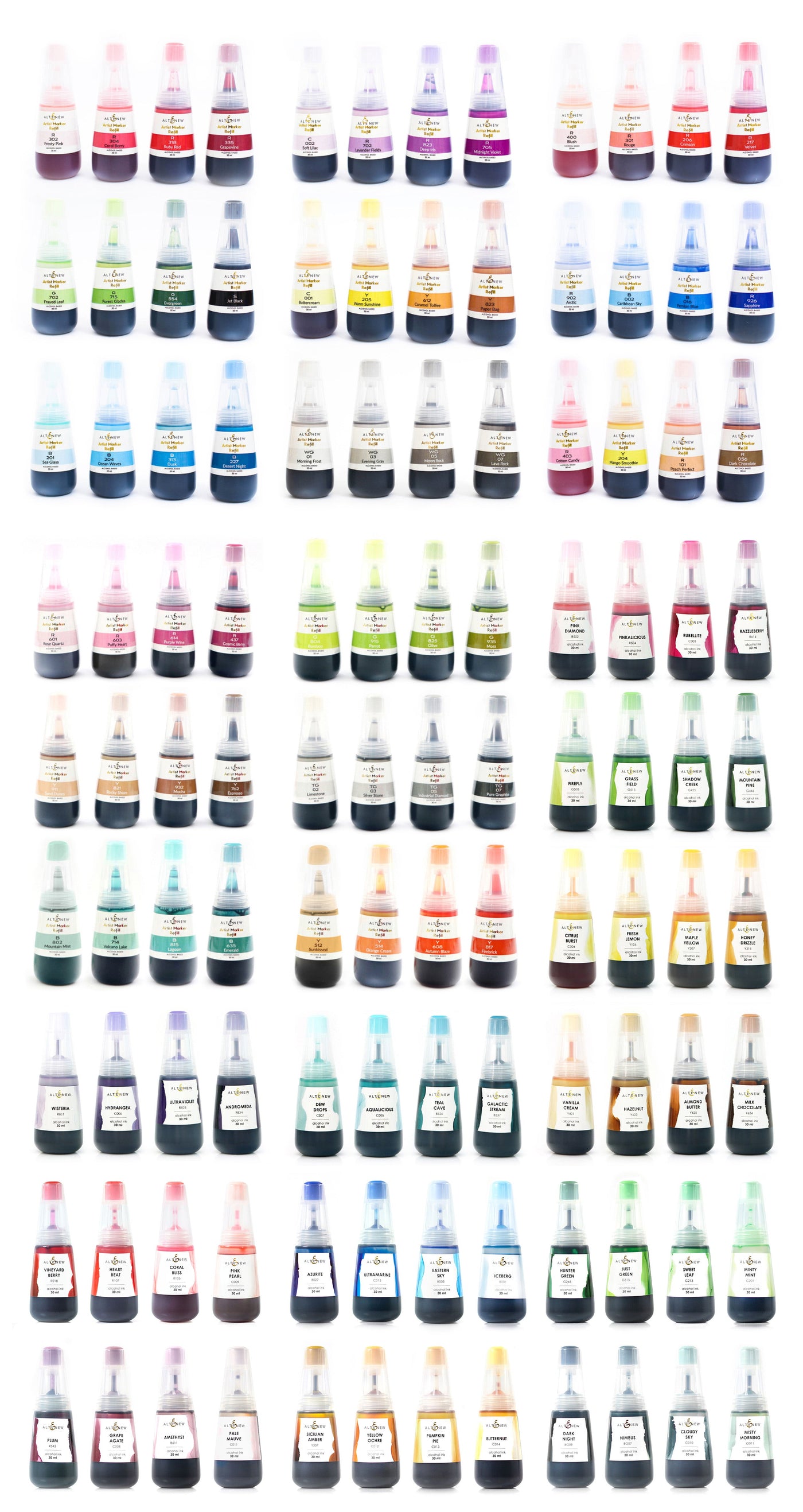 Alcohol Ink Bundle Alcohol Ink Bundle (108 Colors)