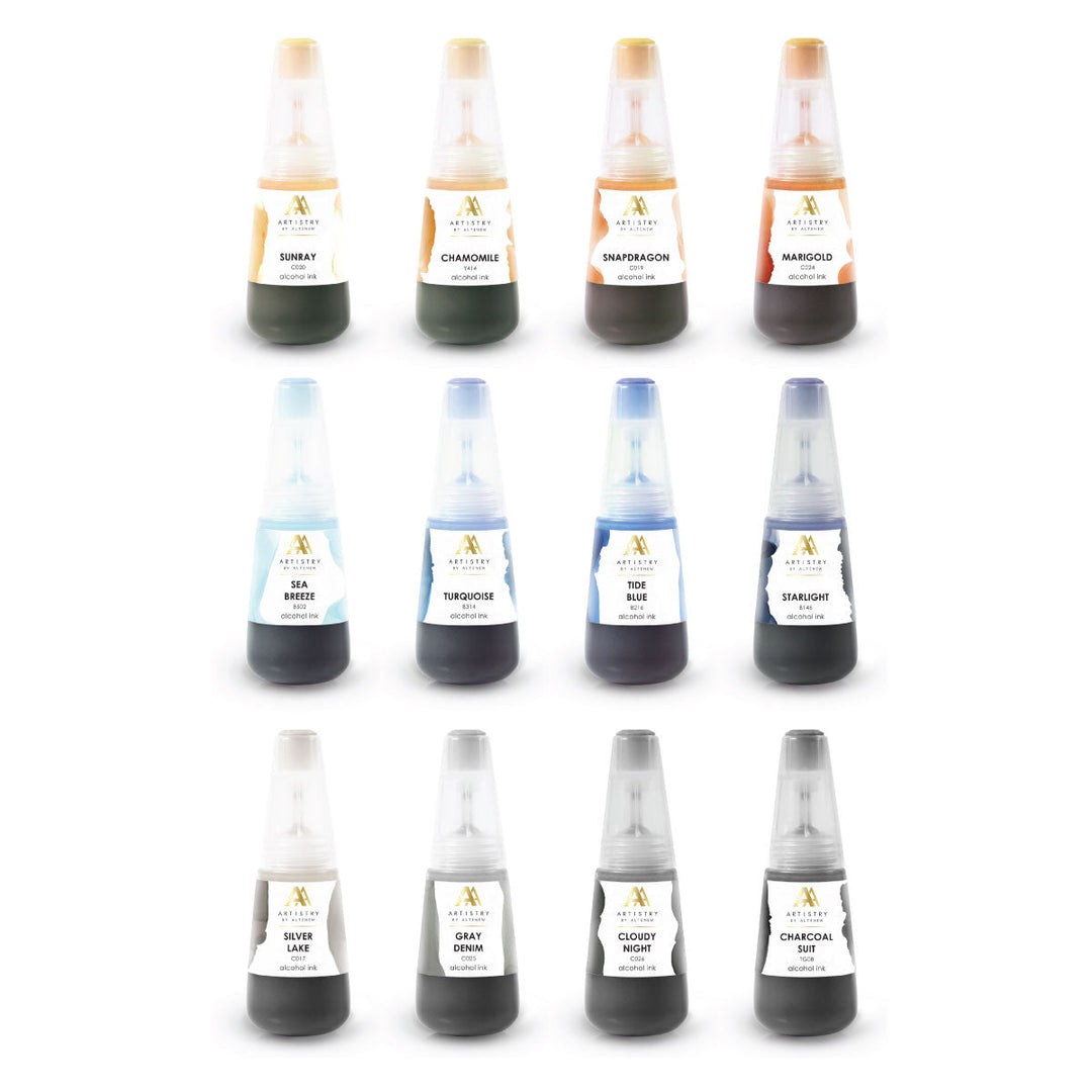 Alcohol Ink Bundle Beach Garden Artist Alcohol Ink Set K Bundle