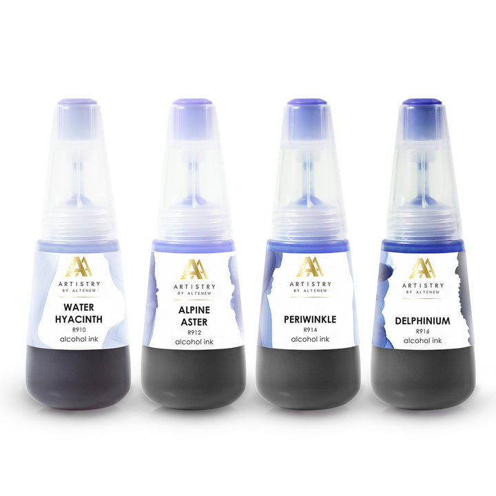 Alcohol Ink Bundle Blue Mountains Alcohol Ink