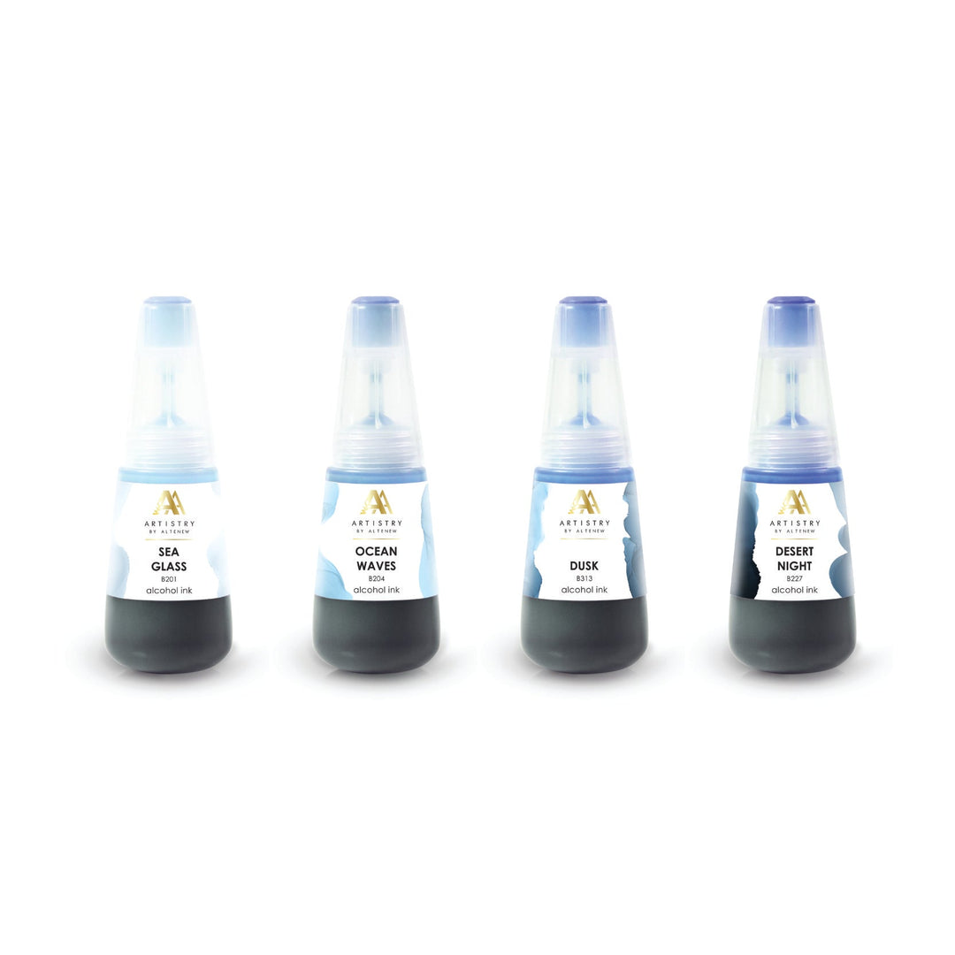 Alcohol Ink Bundle Cool Summer Night Alcohol Ink