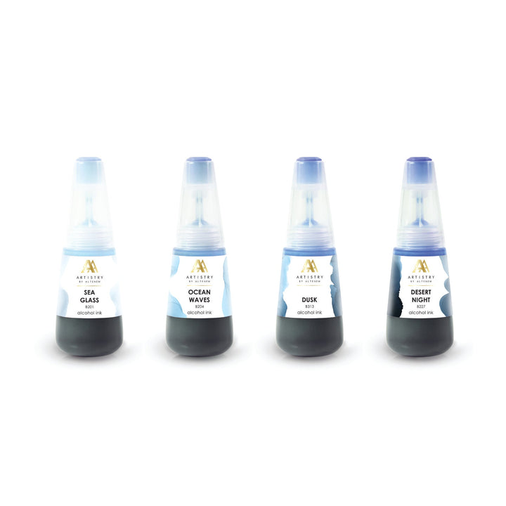 Alcohol Ink Bundle Cool Summer Night Alcohol Ink