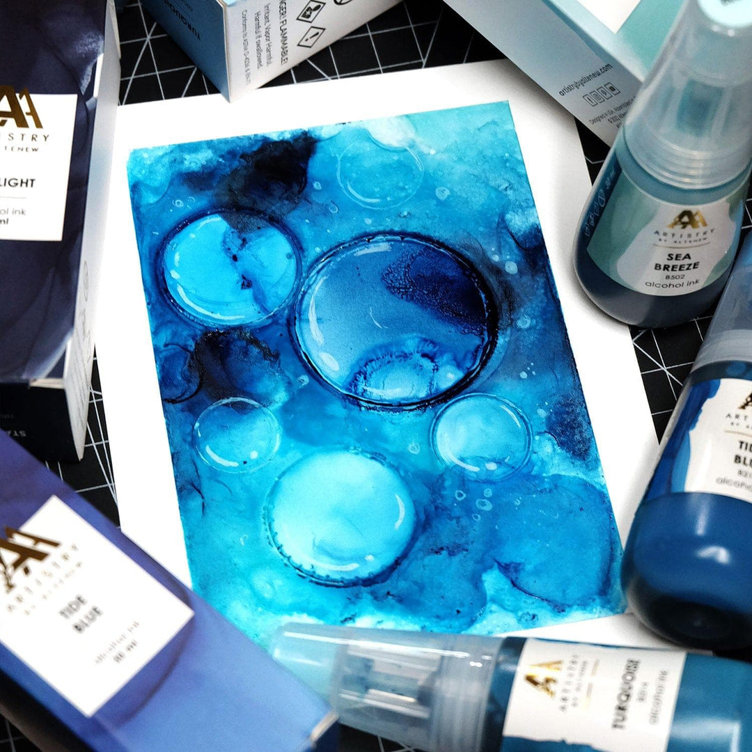 Alcohol Ink Bundle Cool Summer Night Alcohol Ink
