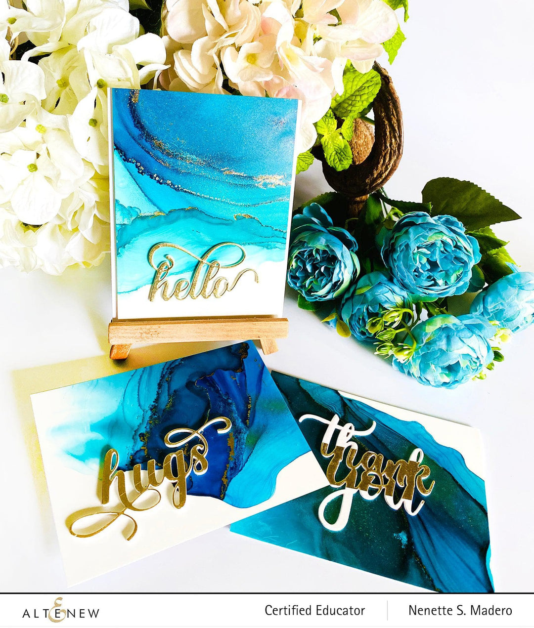 Alcohol Ink Bundle Cool Summer Night Alcohol Ink