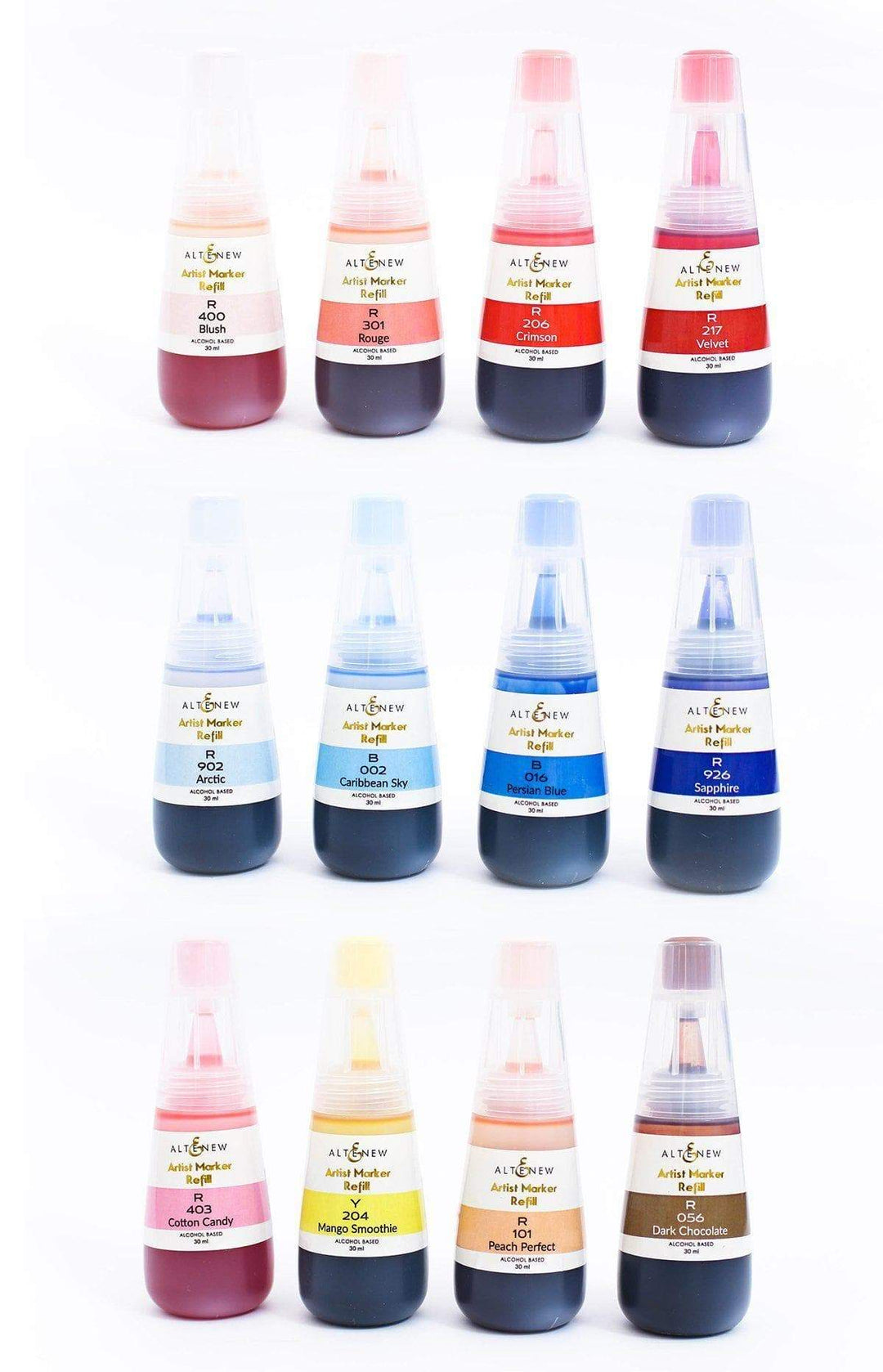 Alcohol Ink Bundle English Country Garden 12 Artist Alcohol Ink Set C Bundle