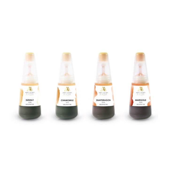 Alcohol Ink Bundle Golden Sunset Alcohol Ink Bundle