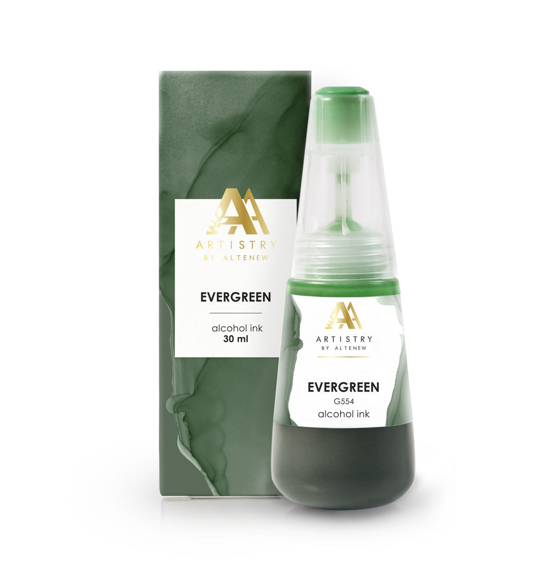 Alcohol Ink Bundle Green Fields Alcohol Ink