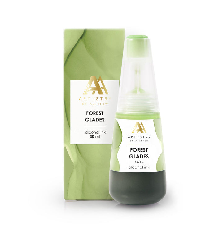 Alcohol Ink Bundle Green Fields Alcohol Ink