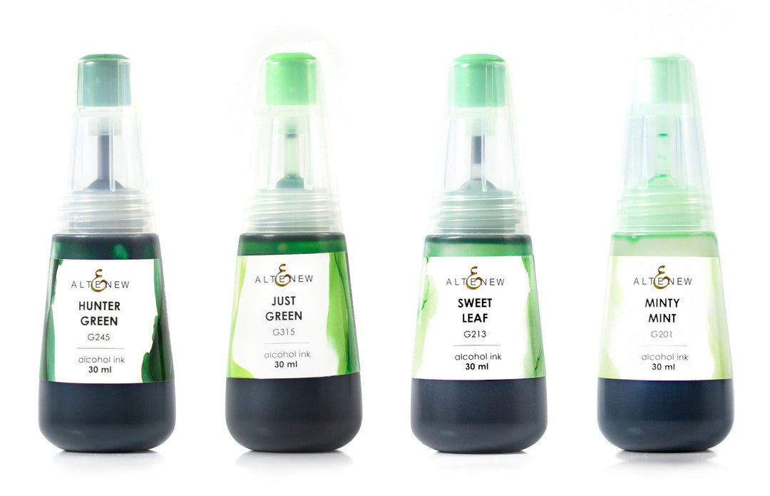 Alcohol Ink Bundle Green Meadows Alcohol Ink Bundle