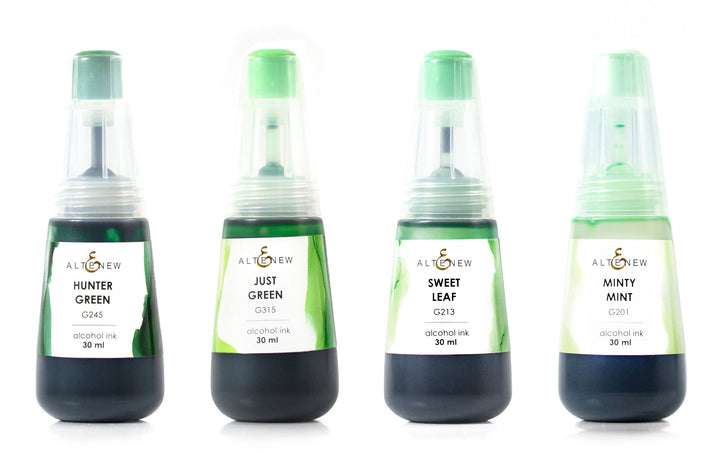 Alcohol Ink Bundle Green Meadows Alcohol Ink Bundle