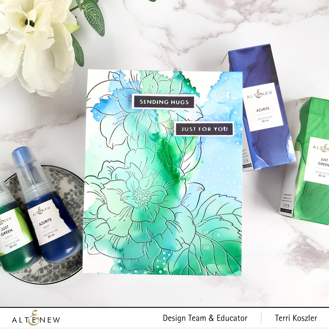 Alcohol Ink Bundle Green Meadows Alcohol Ink Bundle