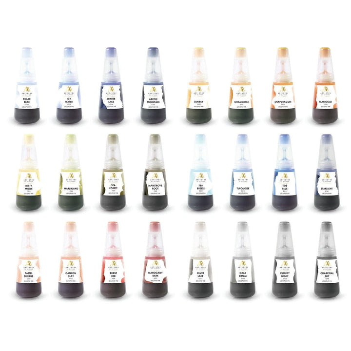 Alcohol Ink Bundle Mystic Garden & Beach Garden Artist Alcohol Ink Bundle