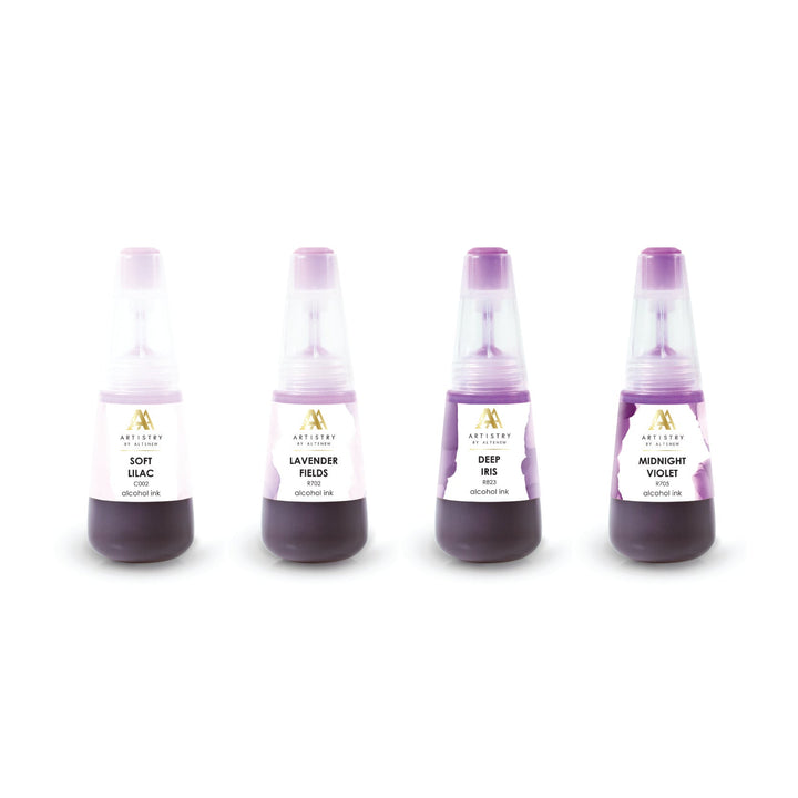 Alcohol Ink Bundle Shades of Purple Alcohol Ink Bundle