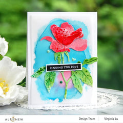 Alcohol Ink Frosty Pink Alcohol Ink
