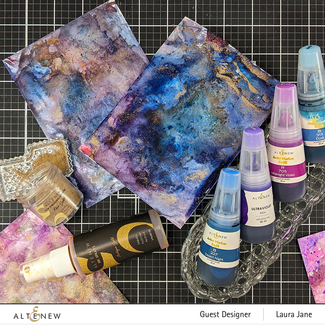 Alcohol Ink Midnight Violet Alcohol Ink