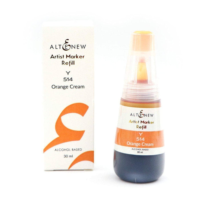 Alcohol Ink Orange Cream Alcohol Ink